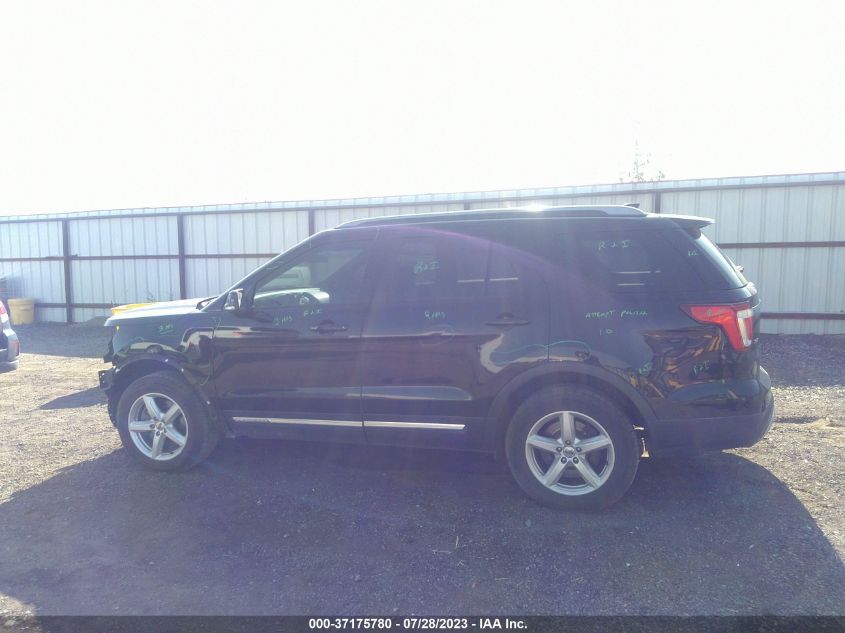 2017 FORD EXPLORER XLT - 1FM5K8D8XHGA12914