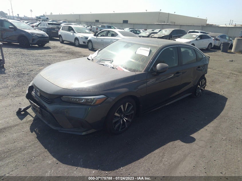 VIN 2HGFE1F73PH316151 2023 HONDA CIVIC SEDAN EX