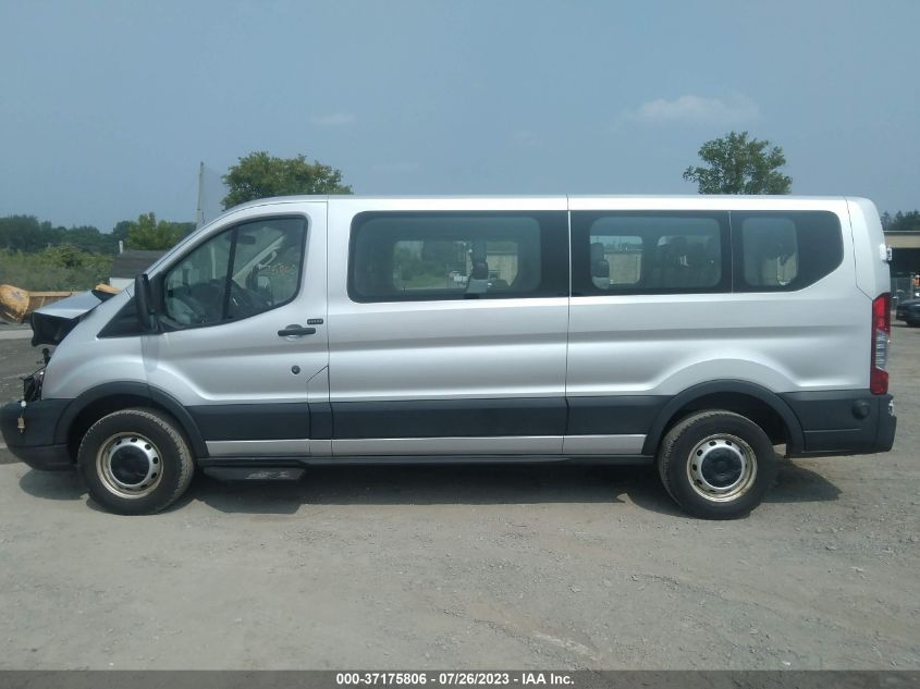 VIN 1FBZX2YM7KKB85312 2019 FORD TRANSIT PASSENGER WAGON XL/XLT