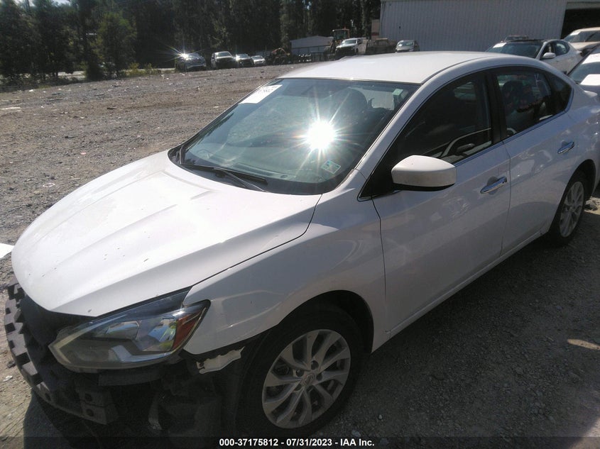 VIN 3N1AB7AP6KY313455 2019 NISSAN SENTRA SV