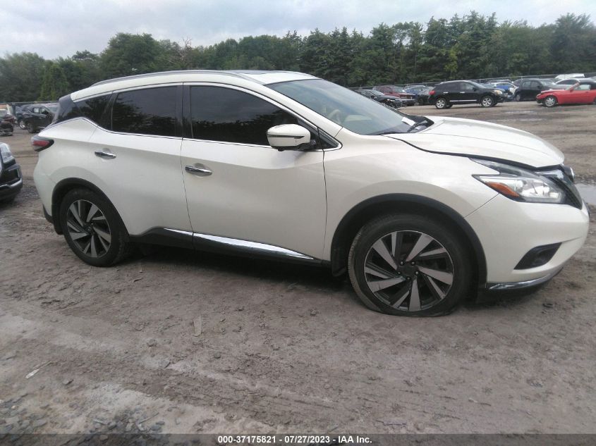 2016 NISSAN MURANO PLATINUM - 5N1AZ2MH6GN116527
