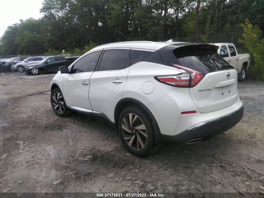 2016 NISSAN MURANO PLATINUM - 5N1AZ2MH6GN116527