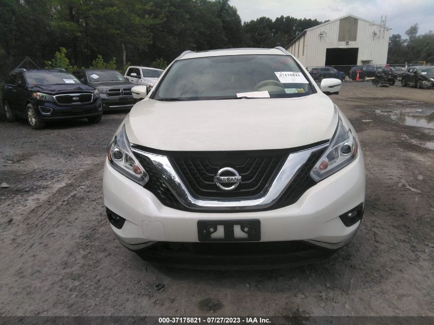 2016 NISSAN MURANO PLATINUM - 5N1AZ2MH6GN116527