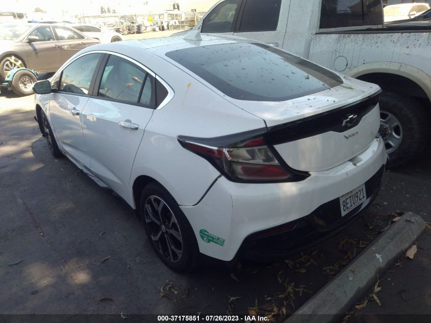 2018 CHEVROLET VOLT PREMIER - 1G1RD6S57JU109338
