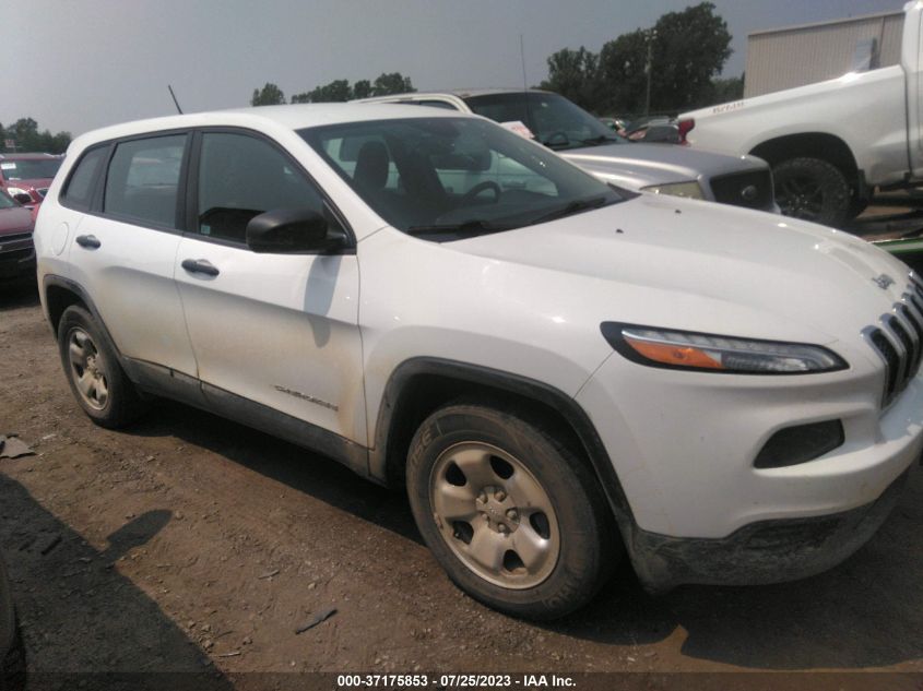 2016 JEEP CHEROKEE SPORT - 1C4PJMAB9GW168469