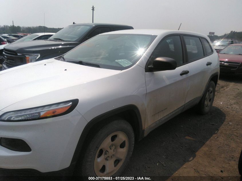 2016 JEEP CHEROKEE SPORT - 1C4PJMAB9GW168469