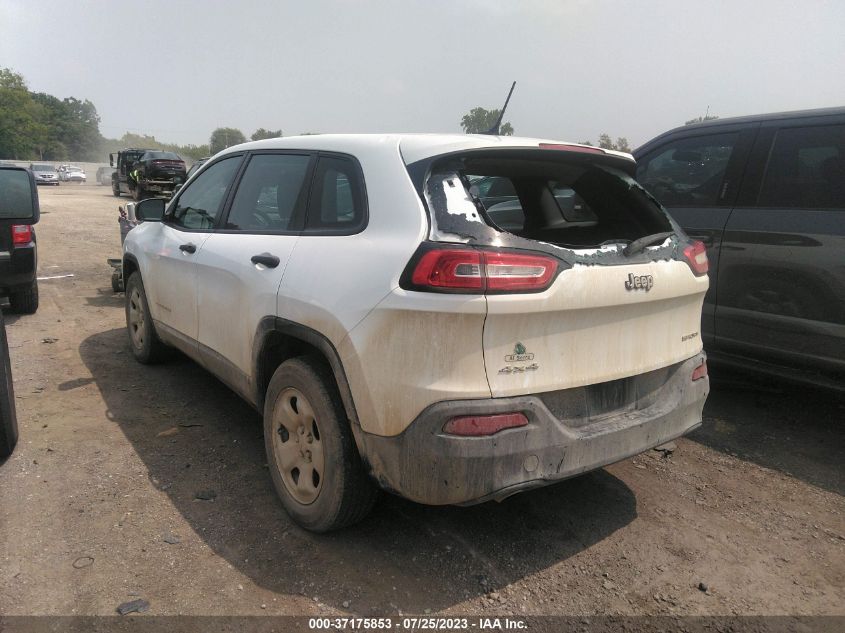 2016 JEEP CHEROKEE SPORT - 1C4PJMAB9GW168469