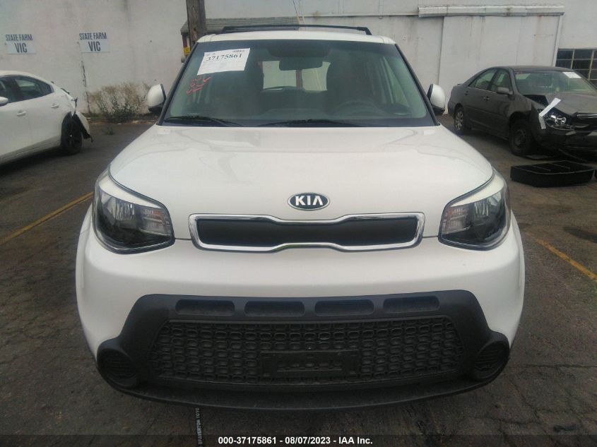 2016 KIA SOUL BASE - KNDJN2A27G7377587