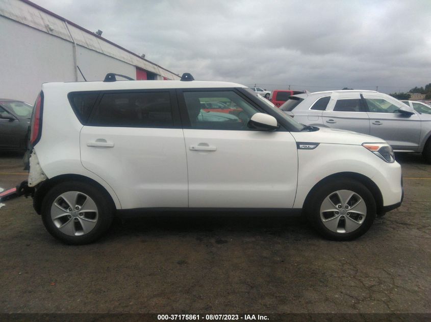 2016 KIA SOUL BASE - KNDJN2A27G7377587