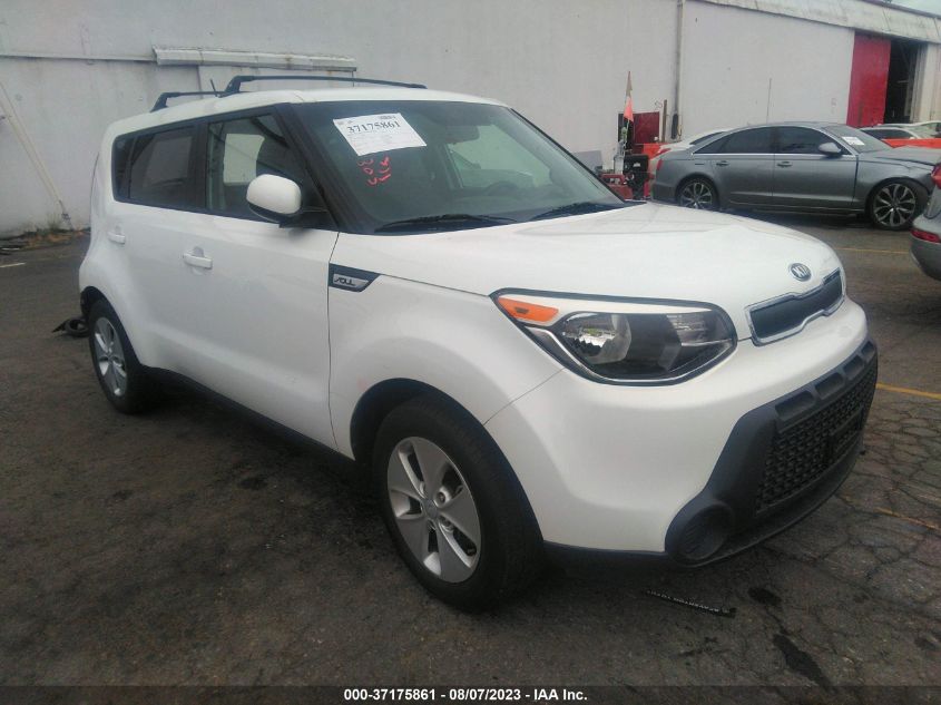 2016 KIA SOUL BASE - KNDJN2A27G7377587
