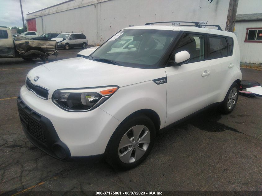 2016 KIA SOUL BASE - KNDJN2A27G7377587