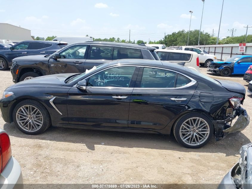 2021 GENESIS G70 2.0T - KMTG34LAXMU075418