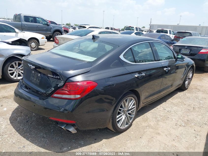 2021 GENESIS G70 2.0T - KMTG34LAXMU075418