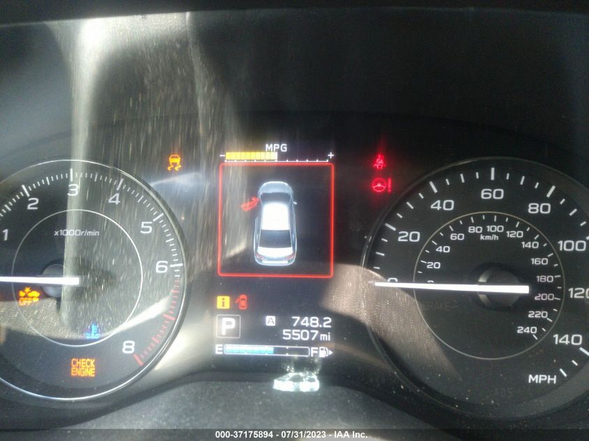 2021 SUBARU IMPREZA - 4S3GTAB66M3707007