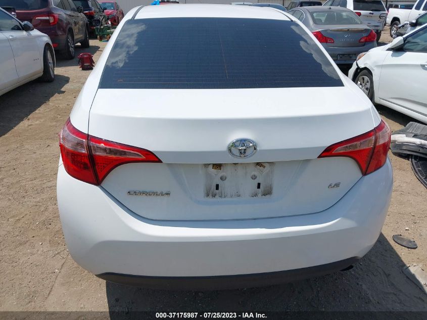 2018 TOYOTA COROLLA L/LE/XLE/SE/XSE - 2T1BURHE5JC121762