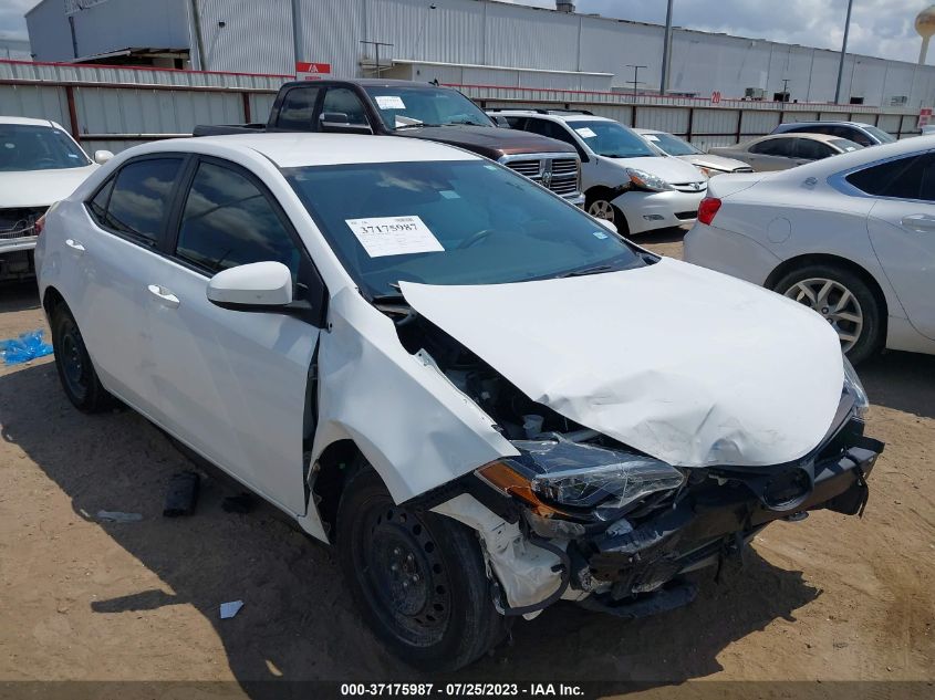 2018 TOYOTA COROLLA L/LE/XLE/SE/XSE - 2T1BURHE5JC121762