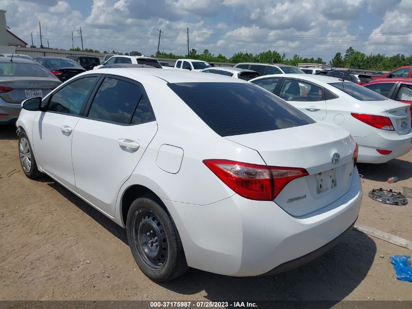 2018 TOYOTA COROLLA L/LE/XLE/SE/XSE - 2T1BURHE5JC121762