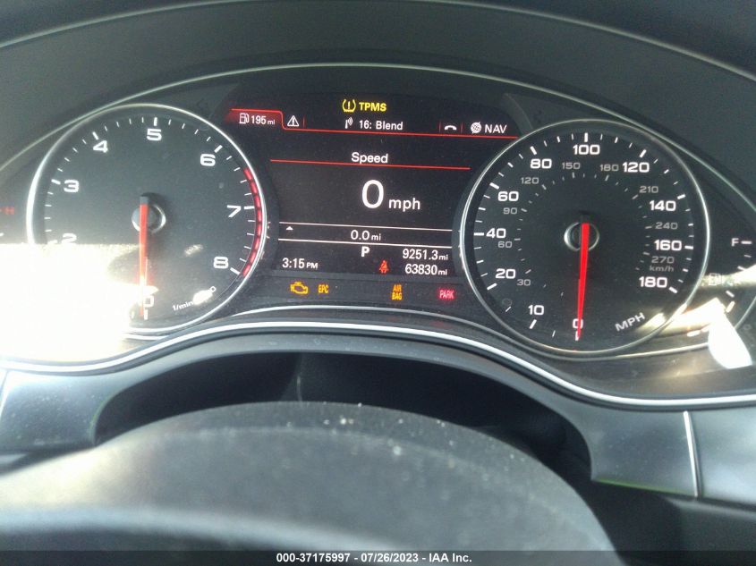 2014 AUDI A7 3.0 PREMIUM PLUS - WAUWGAFCXEN010992