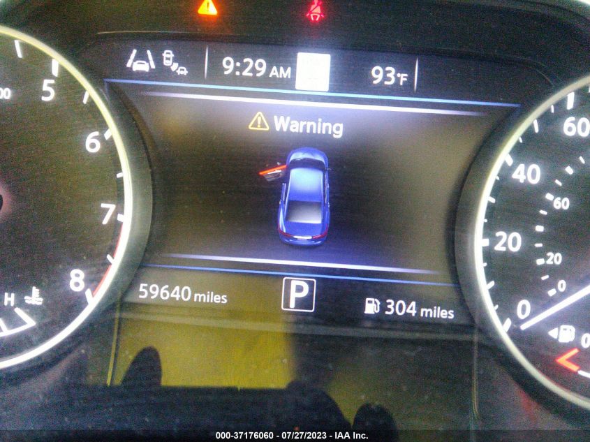 2020 NISSAN MAXIMA SV - 1N4AA6CV9LC381352