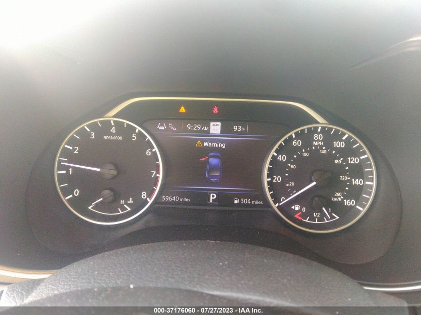 2020 NISSAN MAXIMA SV - 1N4AA6CV9LC381352