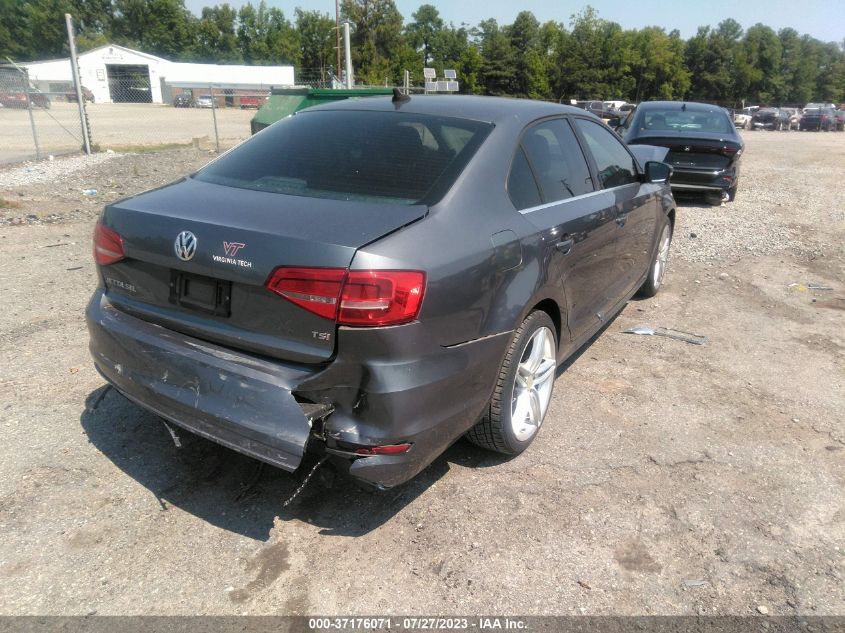 2015 VOLKSWAGEN JETTA SEDAN 1.8T SEL - 3VWL17AJ6FM288832