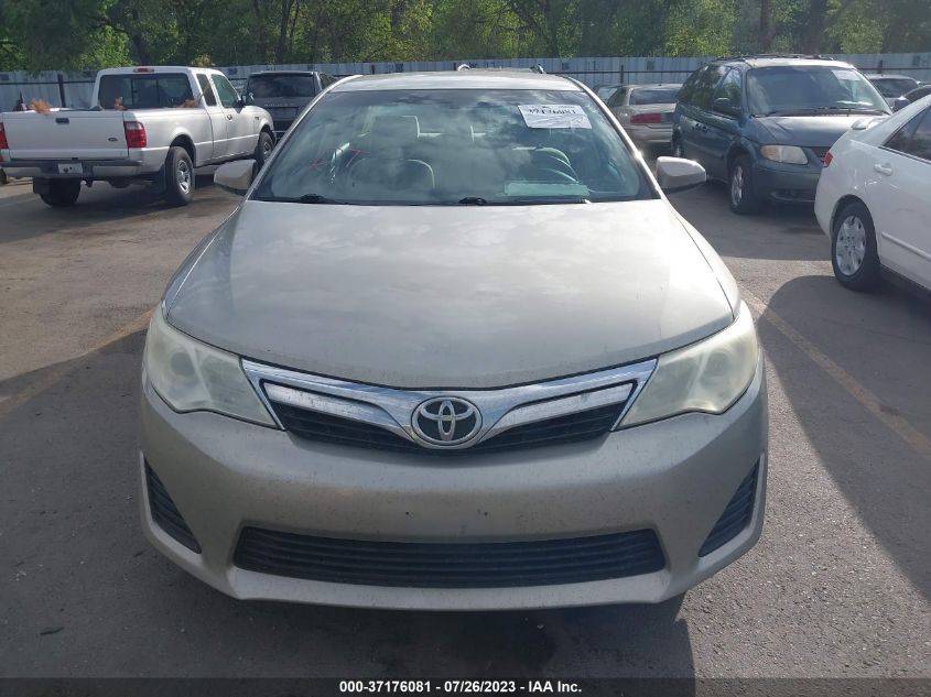 2013 TOYOTA CAMRY L/LE/SE/XLE - 4T4BF1FK3DR285041