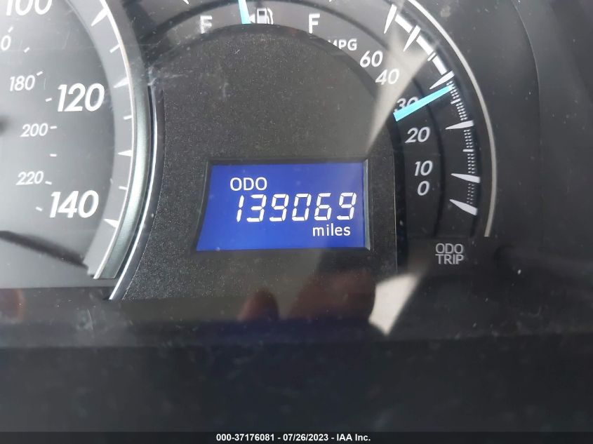 2013 TOYOTA CAMRY L/LE/SE/XLE - 4T4BF1FK3DR285041