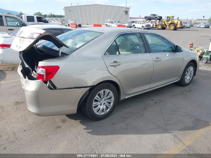 2013 TOYOTA CAMRY L/LE/SE/XLE - 4T4BF1FK3DR285041