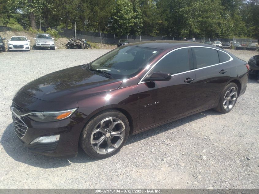 2020 CHEVROLET MALIBU LT - 1G1ZD5ST5LF102114