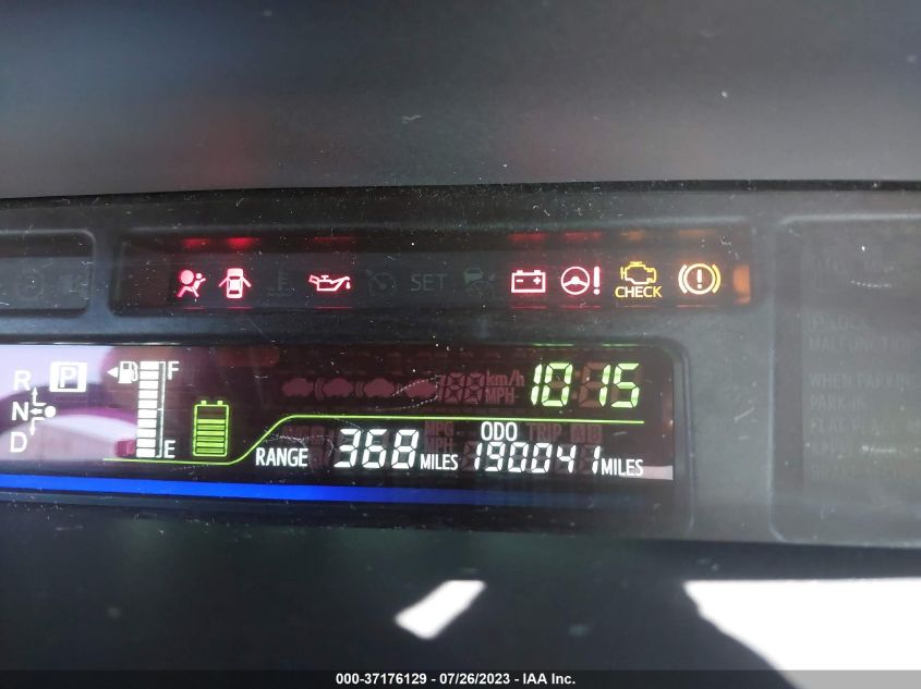 2014 TOYOTA PRIUS V TWO/THREE/FIVE - JTDZN3EU3E3332381