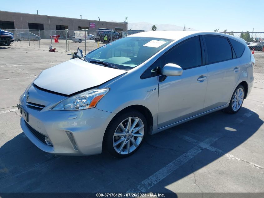 2014 TOYOTA PRIUS V TWO/THREE/FIVE - JTDZN3EU3E3332381