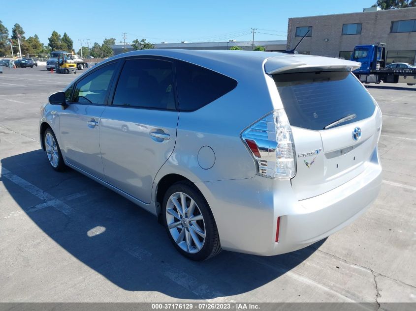 2014 TOYOTA PRIUS V TWO/THREE/FIVE - JTDZN3EU3E3332381