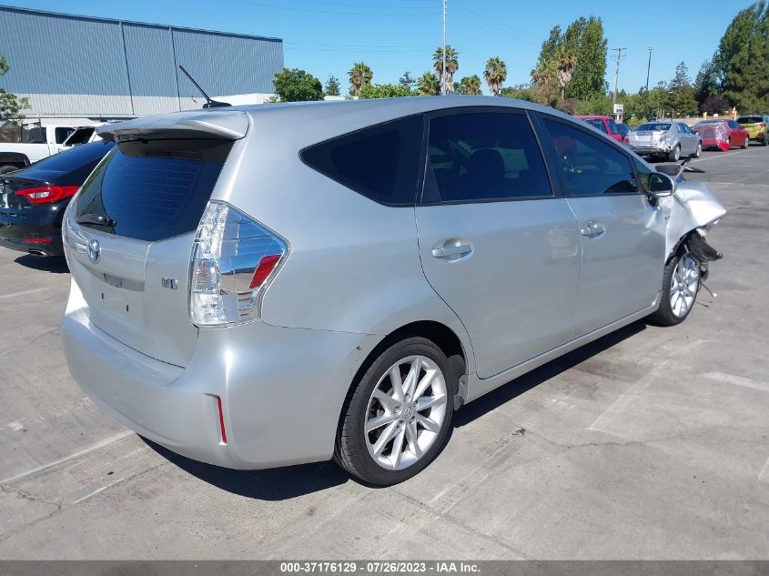2014 TOYOTA PRIUS V TWO/THREE/FIVE - JTDZN3EU3E3332381