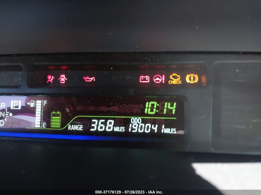 2014 TOYOTA PRIUS V TWO/THREE/FIVE - JTDZN3EU3E3332381