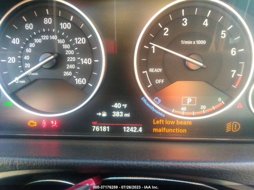 2016 BMW 3 SERIES 320I XDRIVE - WBA8E5G56GNT94228