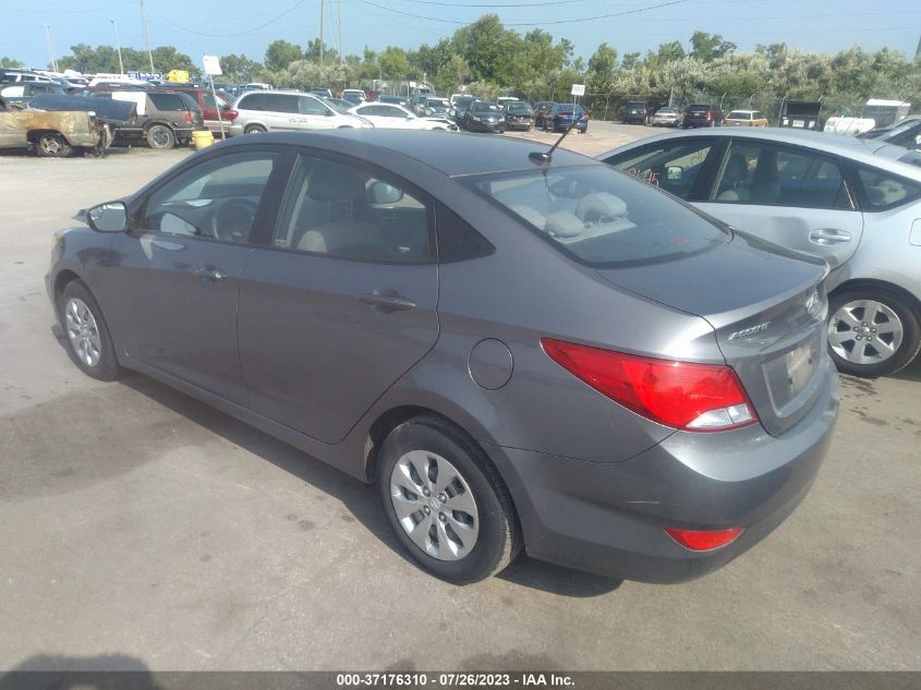 2016 HYUNDAI ACCENT SE - KMHCT4AEXGU049274
