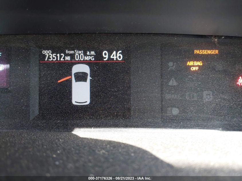 2014 TOYOTA PRIUS C ONE/THREE/TWO/FOUR - JTDKDTB31E1569401