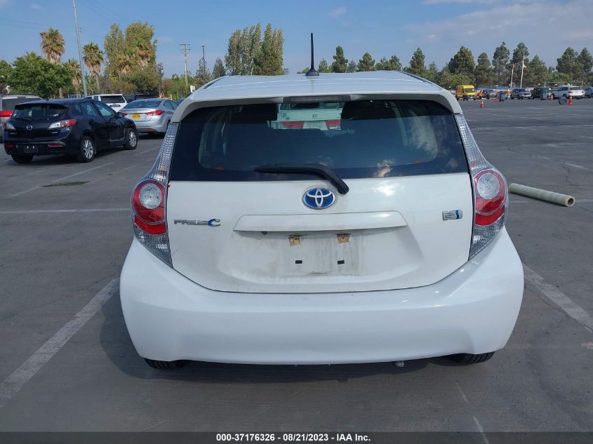 2014 TOYOTA PRIUS C ONE/THREE/TWO/FOUR - JTDKDTB31E1569401