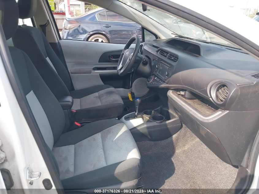 2014 TOYOTA PRIUS C ONE/THREE/TWO/FOUR - JTDKDTB31E1569401