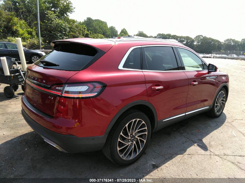 2019 LINCOLN NAUTILUS RESERVE - 2LMPJ6LP1KBL66669