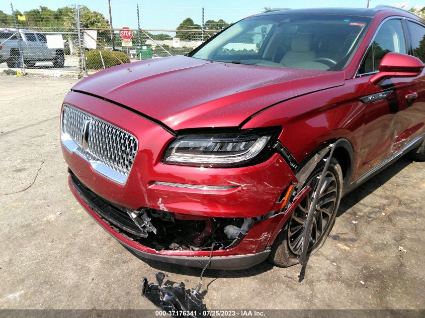 2019 LINCOLN NAUTILUS RESERVE - 2LMPJ6LP1KBL66669