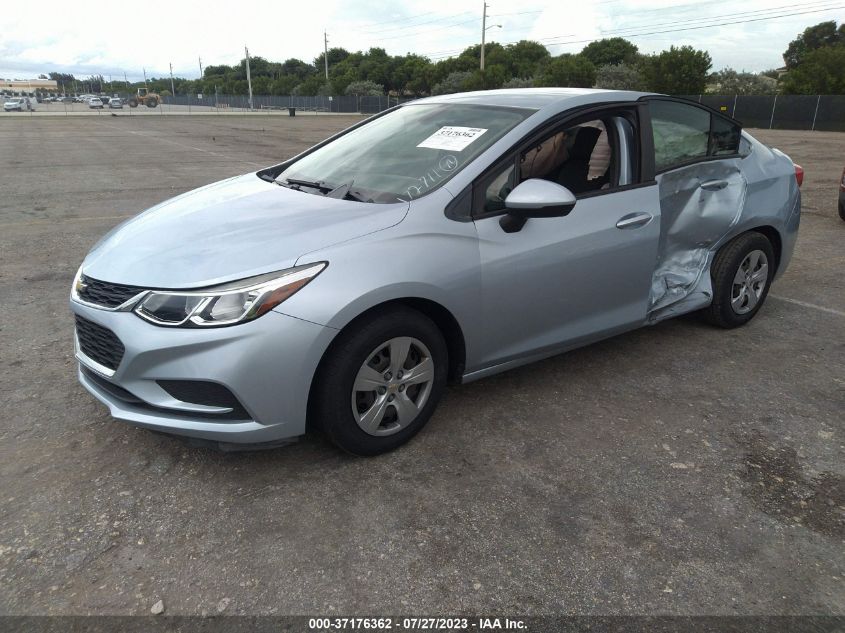 2017 CHEVROLET CRUZE LS - 1G1BC5SM1H7172711
