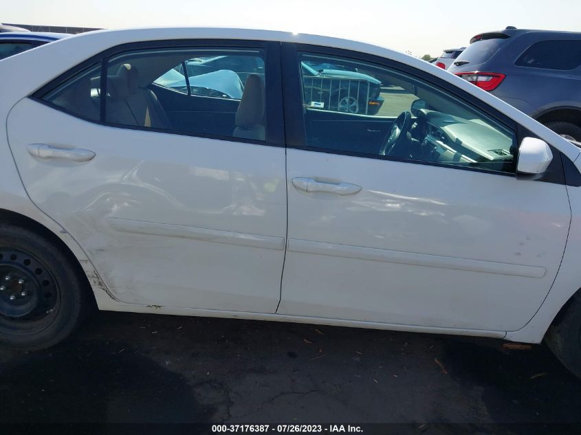 2014 TOYOTA COROLLA L/LE/S/S PLUS/LE PLUS - 2T1BURHE3EC071823