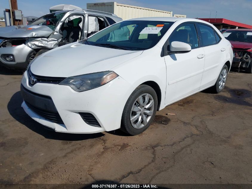 2014 TOYOTA COROLLA L/LE/S/S PLUS/LE PLUS - 2T1BURHE3EC071823