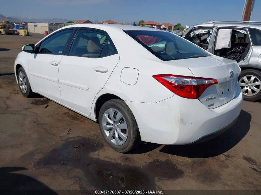 2014 TOYOTA COROLLA L/LE/S/S PLUS/LE PLUS - 2T1BURHE3EC071823