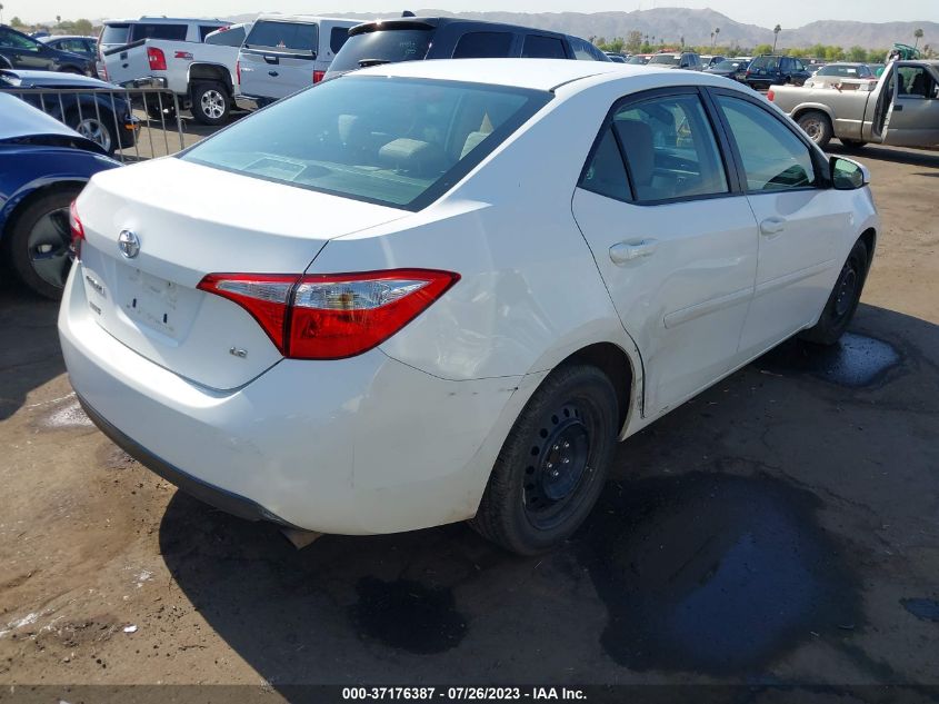 2014 TOYOTA COROLLA L/LE/S/S PLUS/LE PLUS - 2T1BURHE3EC071823