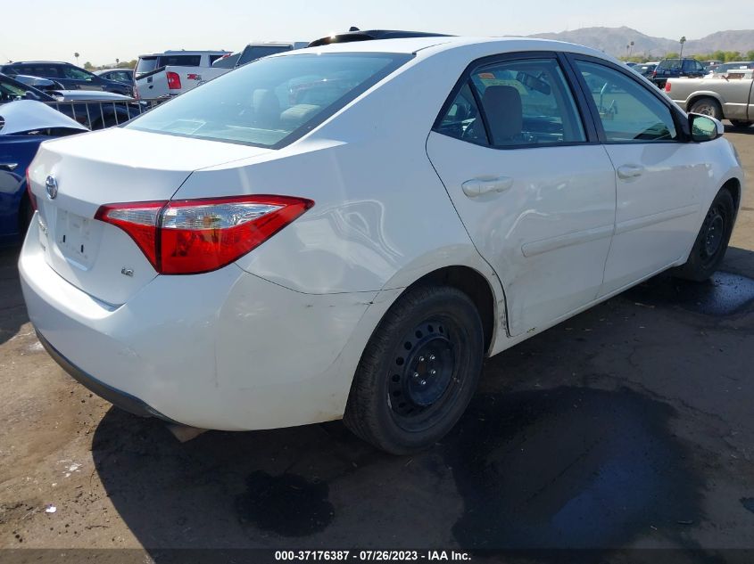 2014 TOYOTA COROLLA L/LE/S/S PLUS/LE PLUS - 2T1BURHE3EC071823