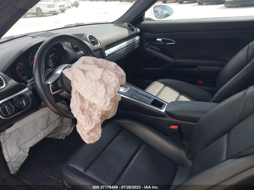 2019 PORSCHE 718 CAYMAN - WP0AA2A86KS261416