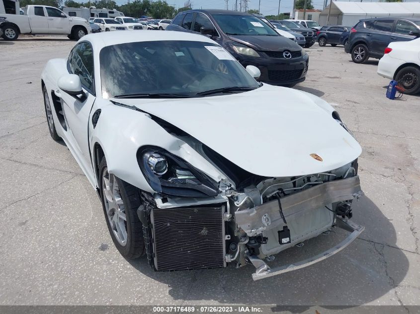 2019 PORSCHE 718 CAYMAN - WP0AA2A86KS261416