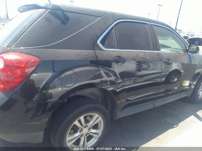 2013 CHEVROLET EQUINOX LS - 2GNALBEK9D6227354
